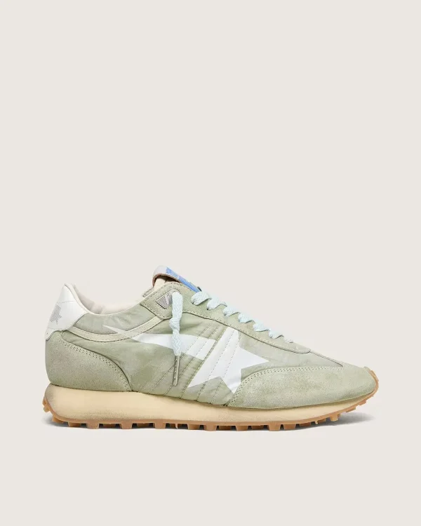 Marathon Speed sage running sneaker